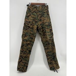 Rothco USMC Tactical BDU Pants Mens Woodlands Digital Camo XS NWOT